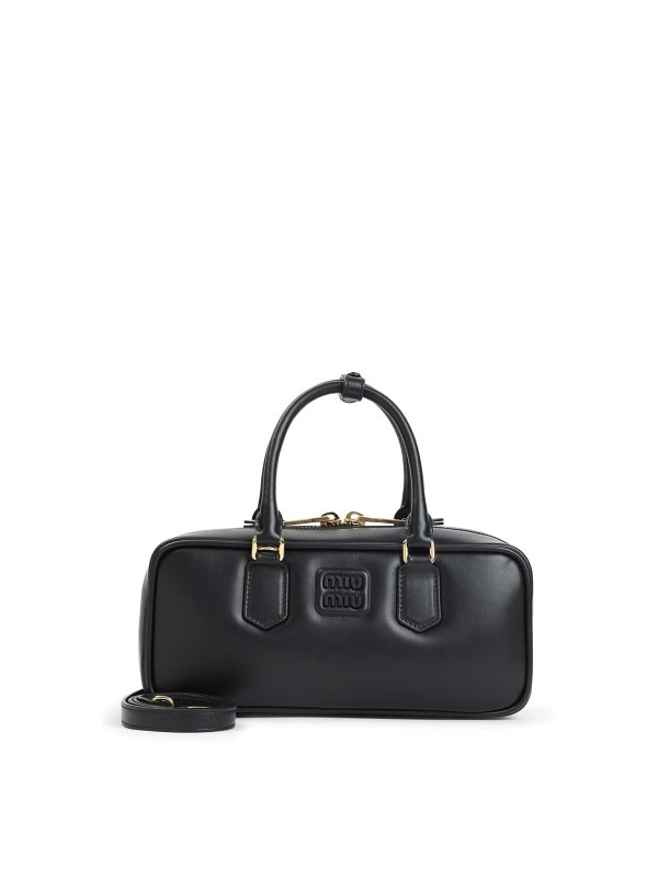 MIU MIU: cross body bags - Arcadie Smooth Shoulder Bag