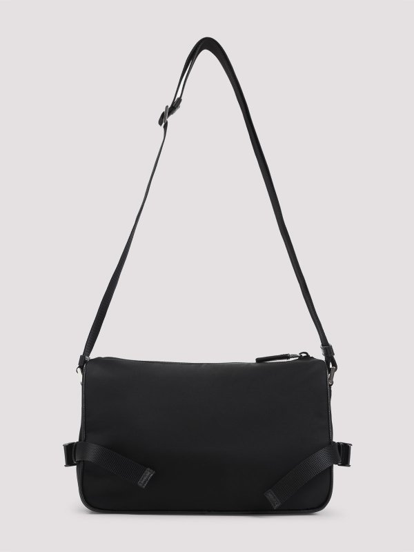 The Best Shops PRADA: cross body bags - Re-Nylon And Leather Shoulder Bag