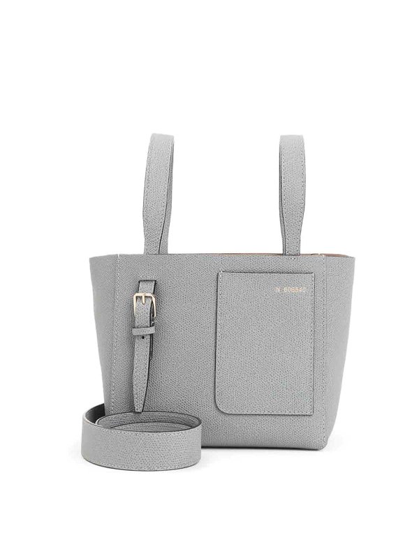 VALEXTRA: cross body bags - Bucket Mini Bag