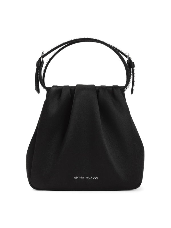 AMINA MUADDI: totes bags - Vittoria Crystal Handbag