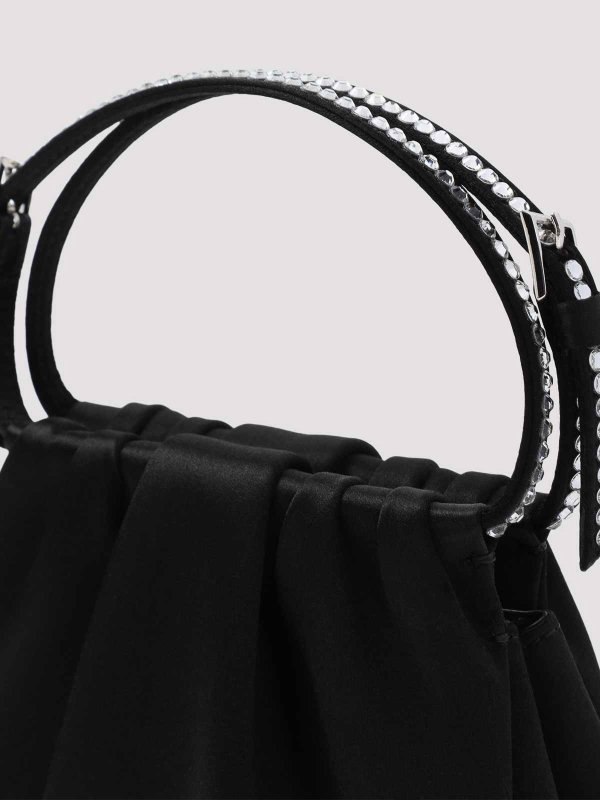 The Best Shops AMINA MUADDI: totes bags - Vittoria Crystal Handbag