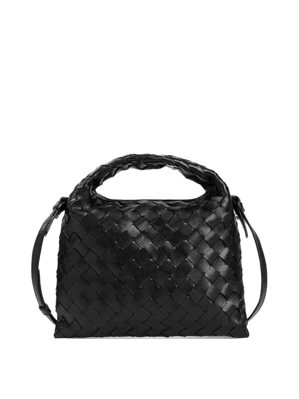 BOTTEGA VENETA: トートバッグ - トートバッグ - 黒