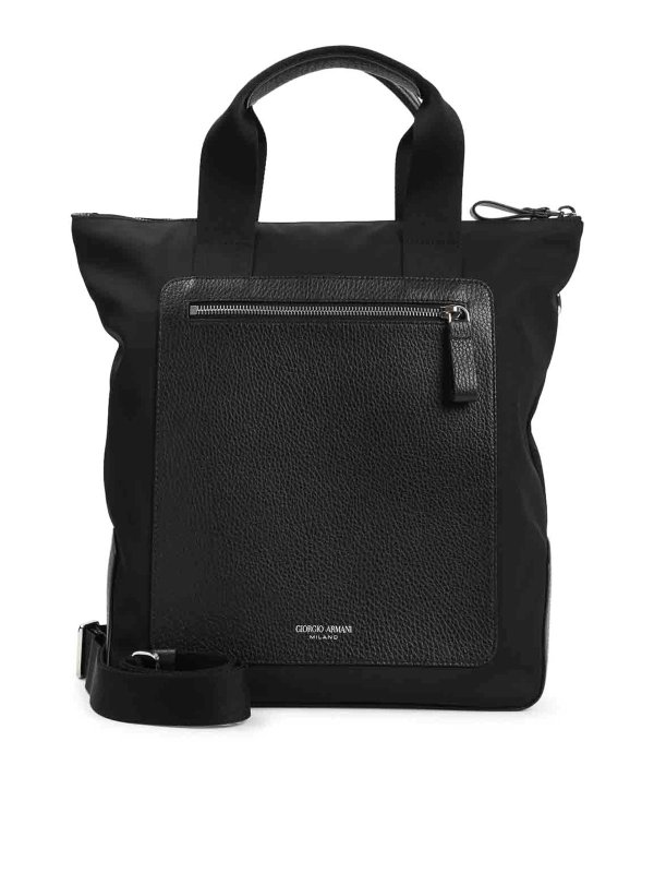 GIORGIO ARMANI: クロスボディバッグ - クロスボディバッグ - 黒