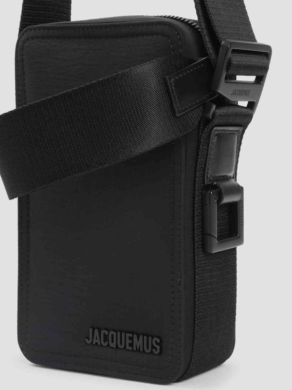 The Best Shops JACQUEMUS: borse a tracolla - Sacca a tracolla verticale di La Cuerda