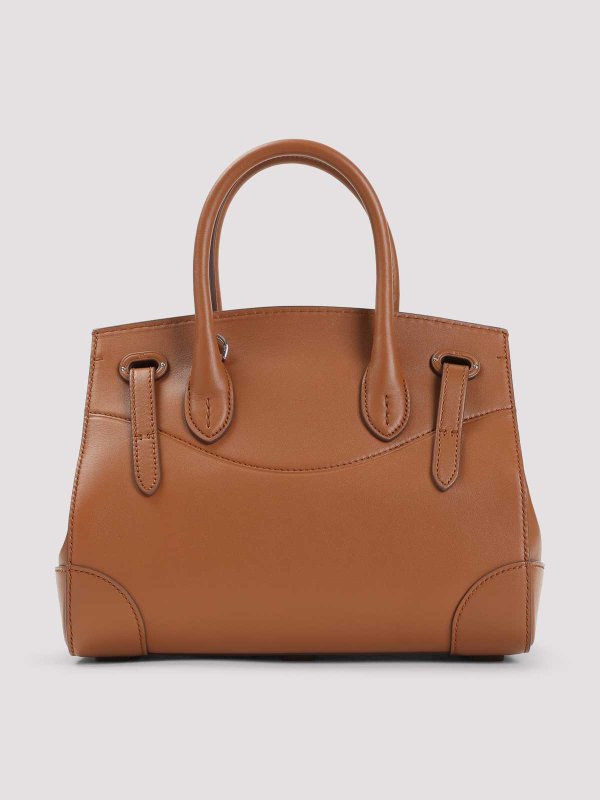 RALPH LAUREN: totes bags online - Ricky 27 Calf Leather Handbag