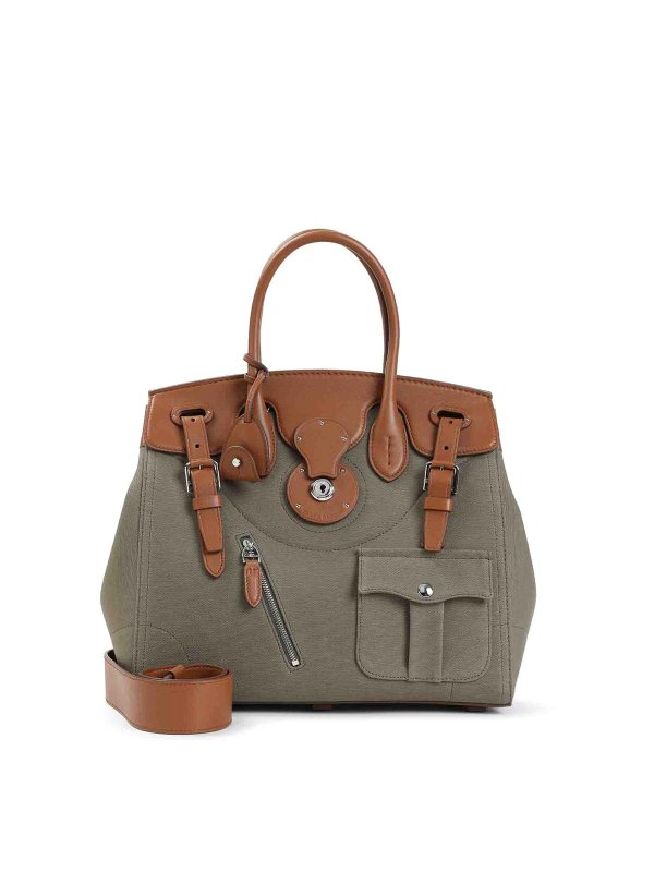 RALPH LAUREN: Handtaschen - Shopper - Hellgrün