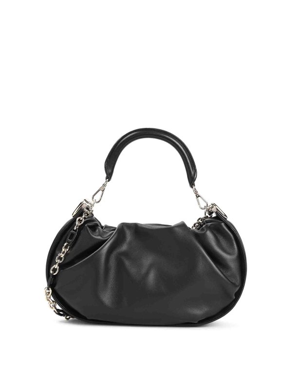 ROGER VIVIER: totes bags - Hobo Viv` Choc Royal Medium Handbag