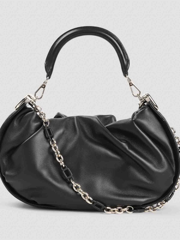 ROGER VIVIER: totes bags online - Hobo Viv` Choc Royal Medium Handbag