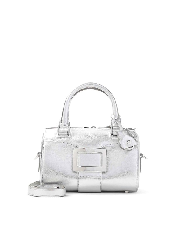 ROGER VIVIER: トートバッグ - トートバッグ - 銀