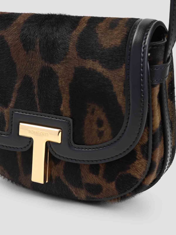 The Best Shops TOM FORD: cross body bags - Leopard Print Mini Bag
