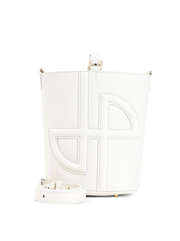 PATOU: クロスボディバッグ - クロスボディバッグ - 白