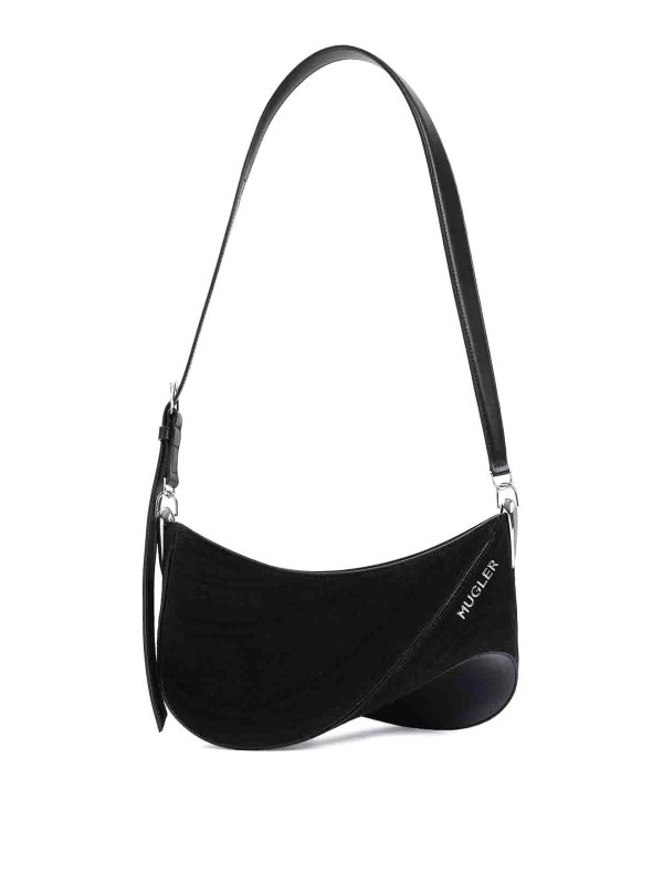 MUGLER: borse a tracolla - Sacca curva