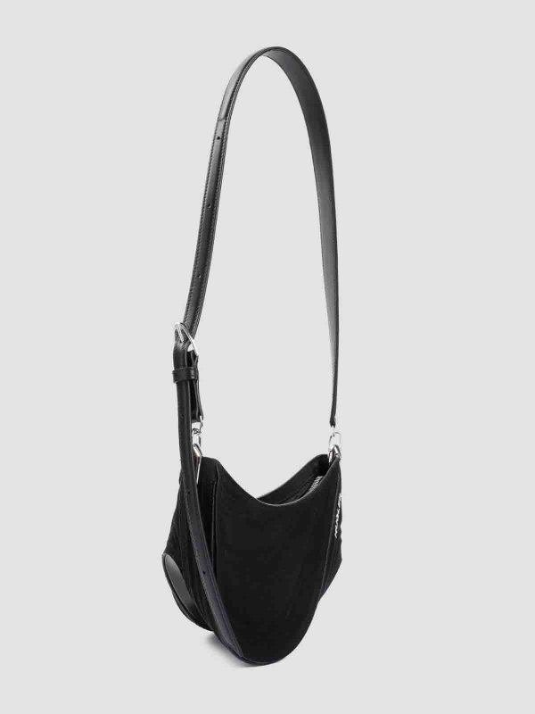 MUGLER: borse a tracolla online - Sacca curva