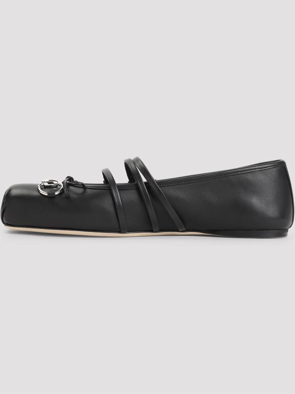 GUCCI: flat shoes online - Ballerina Gg