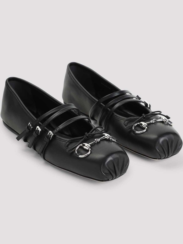The Best Shops GUCCI: flat shoes - Ballerina Gg