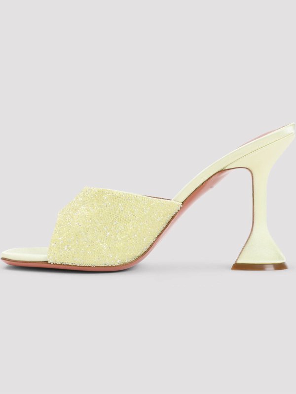 The Best Shops AMINA MUADDI: Sandalias - Sandalias - Amarillo