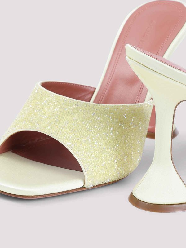 Sandalias - Amarillo shop online: AMINA MUADDI