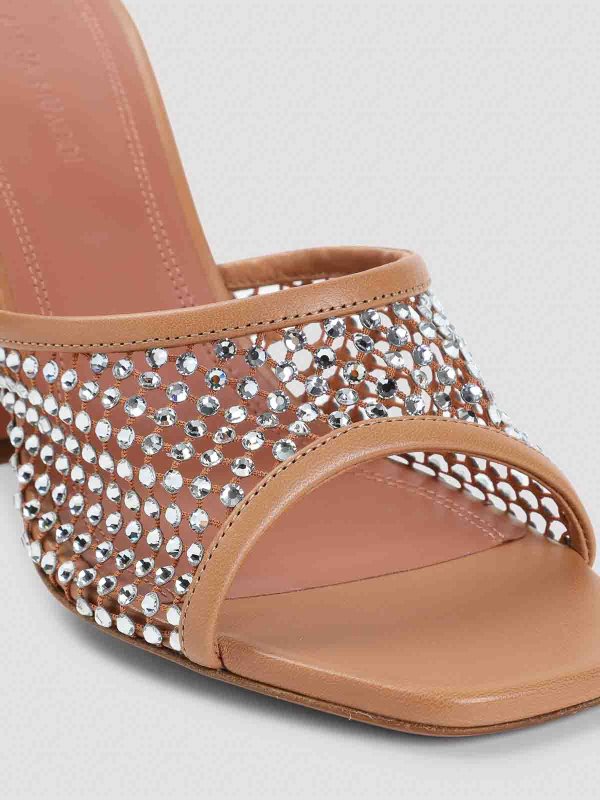 Lupita Crystal Net 95 Sandals shop online: AMINA MUADDI