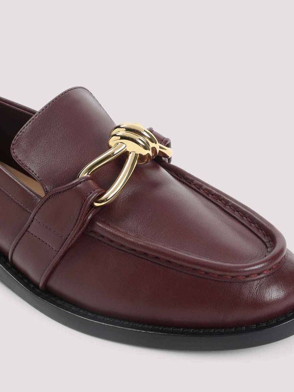 Astair Metallic Knot Loafer shop online: BOTTEGA VENETA