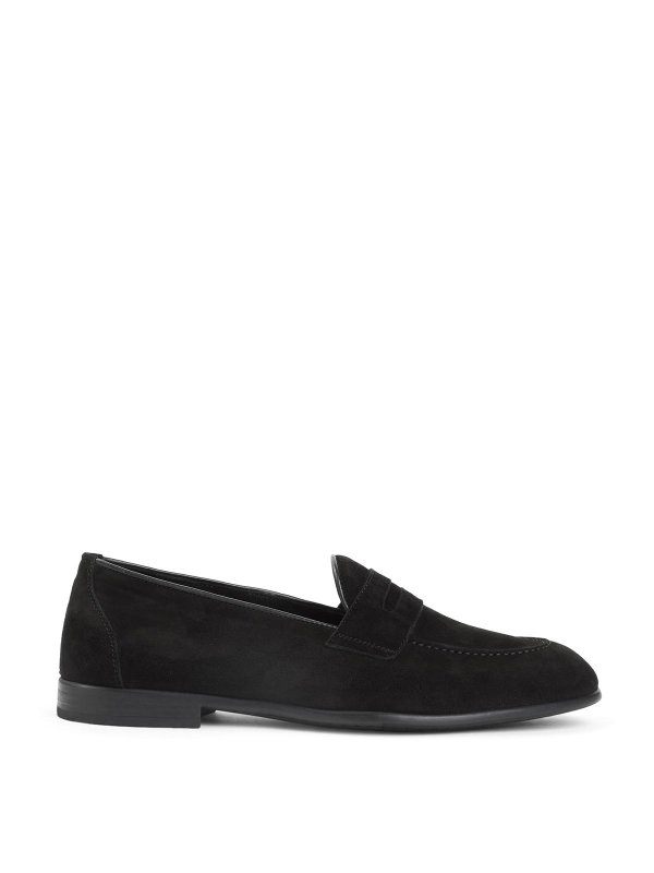 BRIONI: Mocasines y Zapatillas - Mocasines - Negro