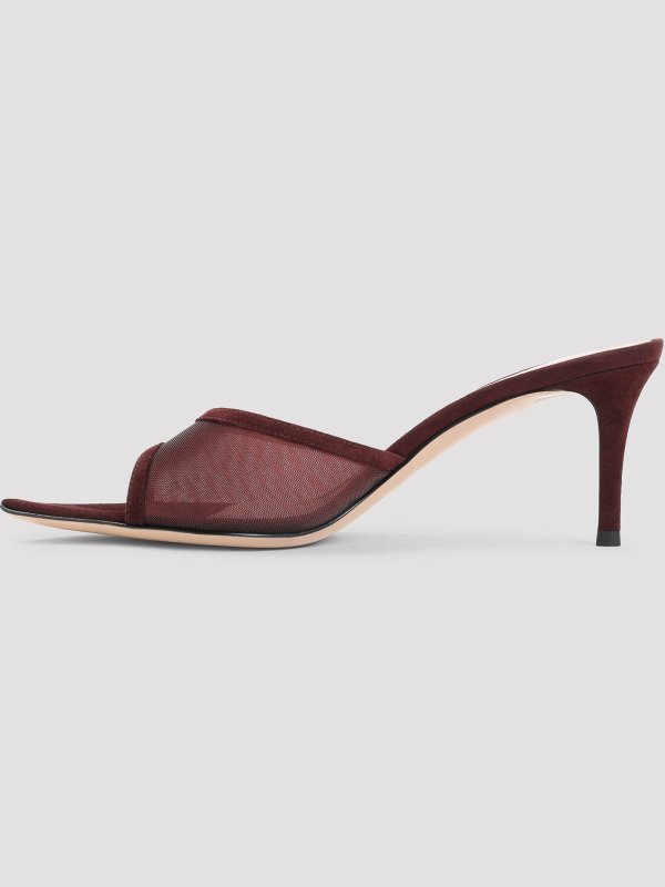 The Best Shops Gianvito Rossi: Zapatos chinelas - Chinelas - Rojo