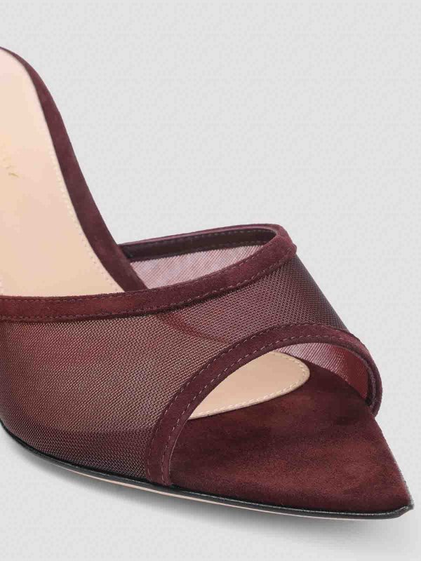 Chinelas - Rojo shop online: Gianvito Rossi