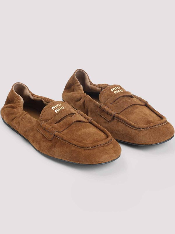 MIU MIU: classic shoes online - Loafers