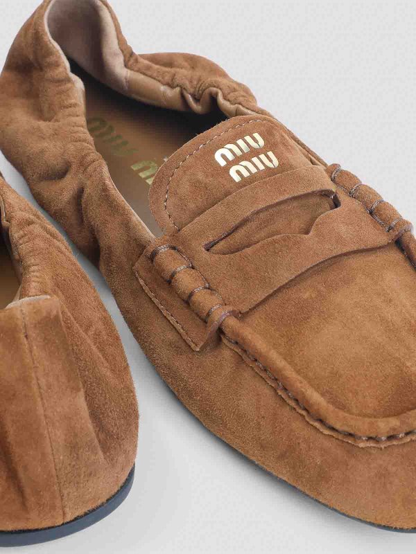 Loafers shop online: MIU MIU