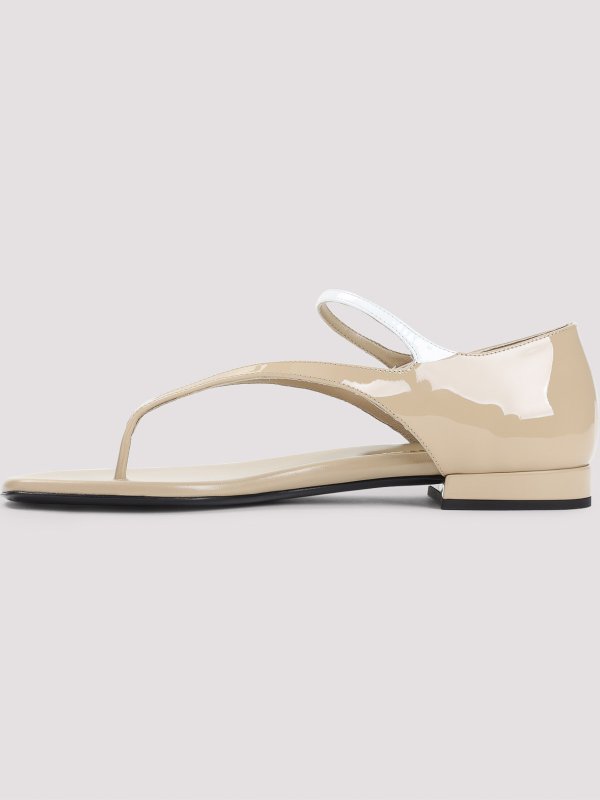 The Best Shops MIU MIU: sandals - Calf Leather Sandals