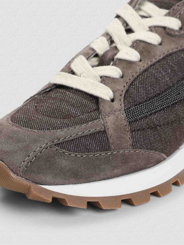 スニーカー - ブラウン shop online: BRUNELLO CUCINELLI