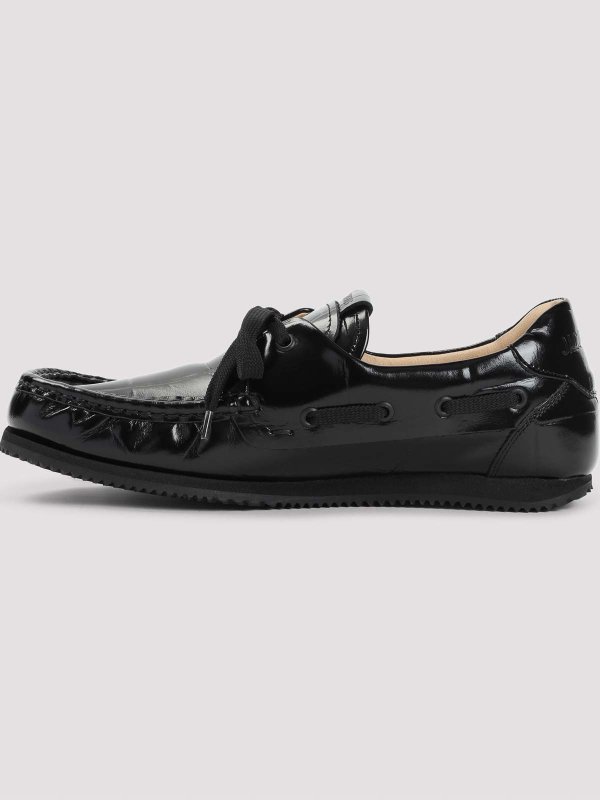 The Best Shops JACQUEMUS: レースアップシューズ - 編み上げ靴 - 黒