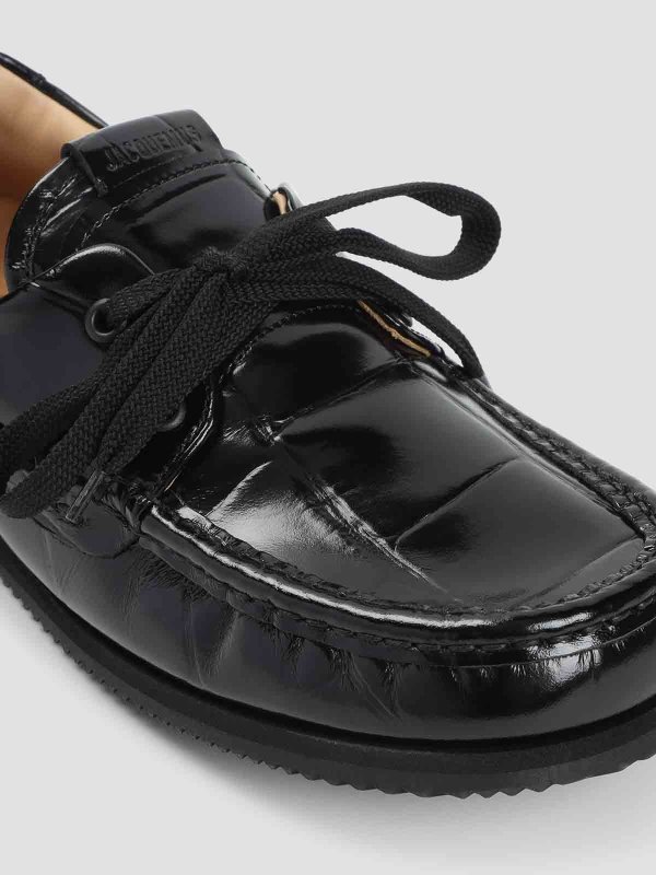 編み上げ靴 - 黒 shop online: JACQUEMUS