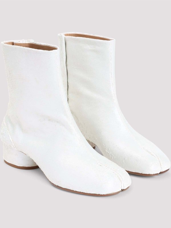 Maison Margiela: ブーティー online - アンクルブーツ - 白