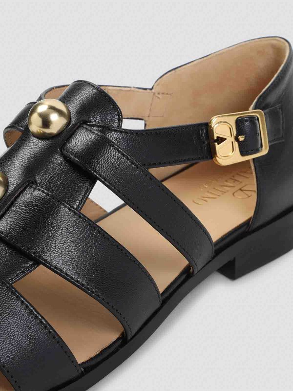Studshield Sandal shop online: VALENTINO GARAVANI