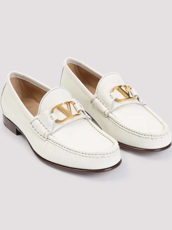 VALENTINO GARAVANI: ロファー＆スリッパ online - ローファー - 白