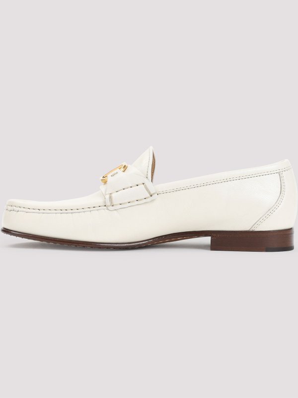 The Best Shops VALENTINO GARAVANI: ロファー＆スリッパ - ローファー - 白