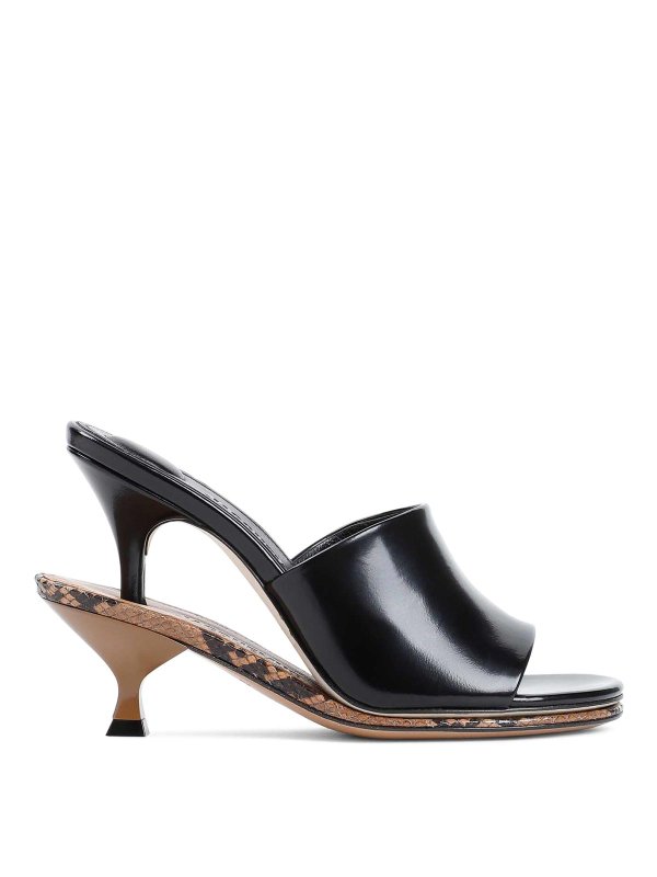 JACQUEMUS: ミュール - ミュール - 黒