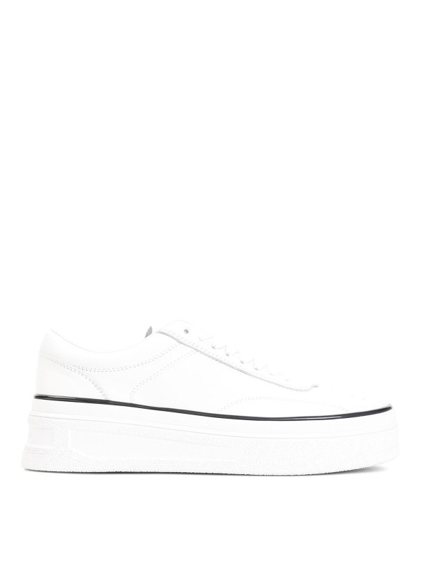 スニーカー Jil Sander Jil Sander Sneakers White (J33WS0019 P6244100) Leather sneakers in white - Jil Sander | Mytheresa