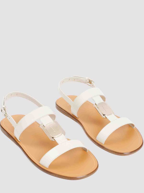 FERRAGAMO: サンダル online - サンダル - 白