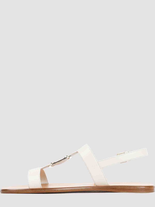 The Best Shops FERRAGAMO: サンダル - サンダル - 白