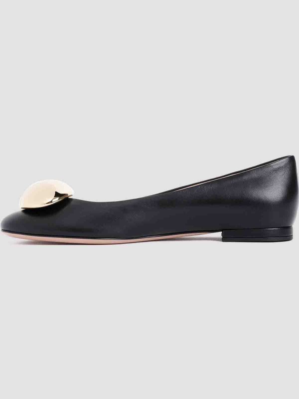 Gianvito Rossi: フラットシューズ online - フラットシューズ - 黒