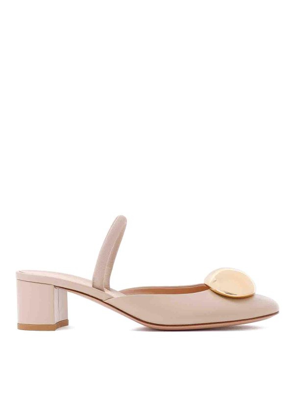Gianvito Rossi: court shoes - Slingback Pump