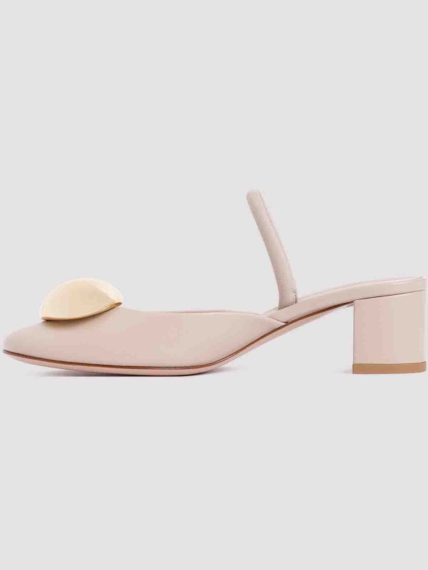 Gianvito Rossi: court shoes online - Slingback Pump