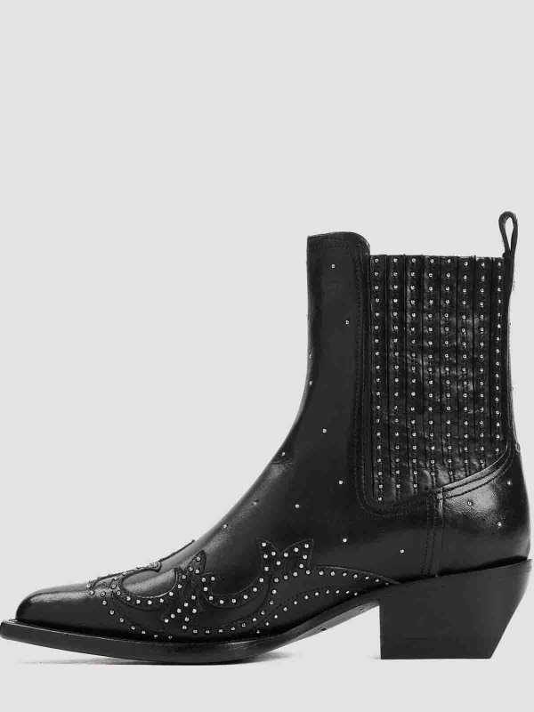 The Best Shops GOLDEN GOOSE: ブーティー - アンクルブーツ - 黒