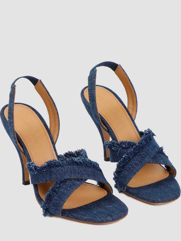 OFF-WHITE: サンダル online - サンダル - ブルー