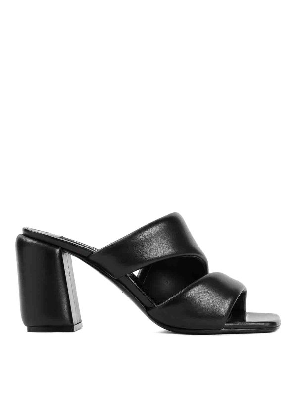 SERGIO ROSSI: サンダル - サンダル - 黒