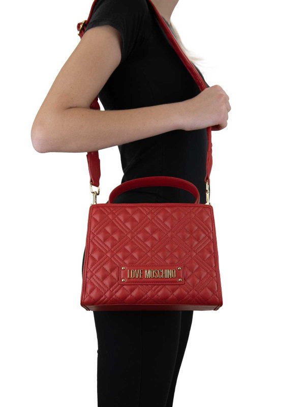 shoulder bag shop online: MOSCHINO