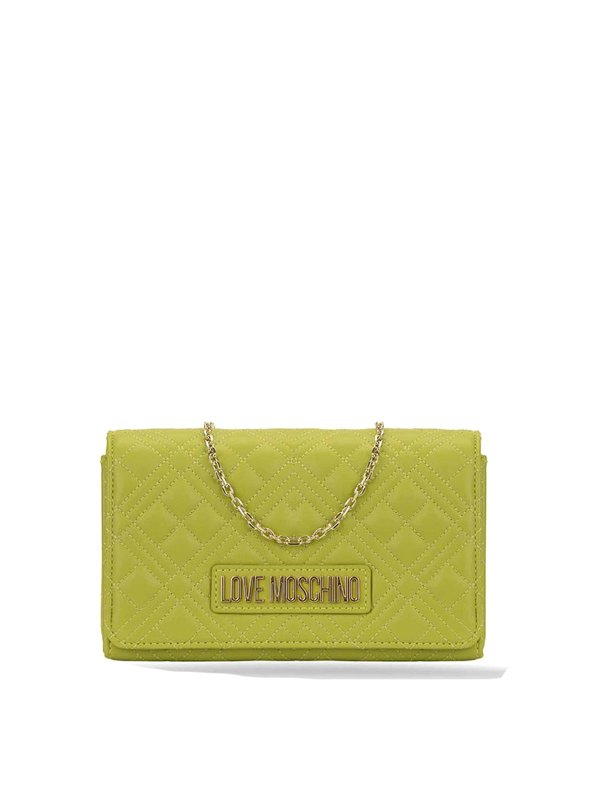 MOSCHINO: ショルダーバッグ - ショルダーバッグ - イエロー