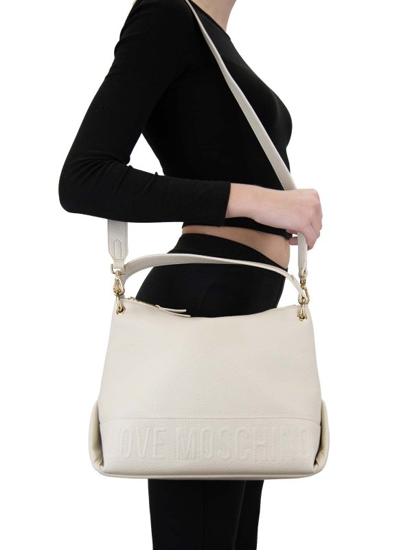 ショルダーバッグ - クリーム shop online: MOSCHINO