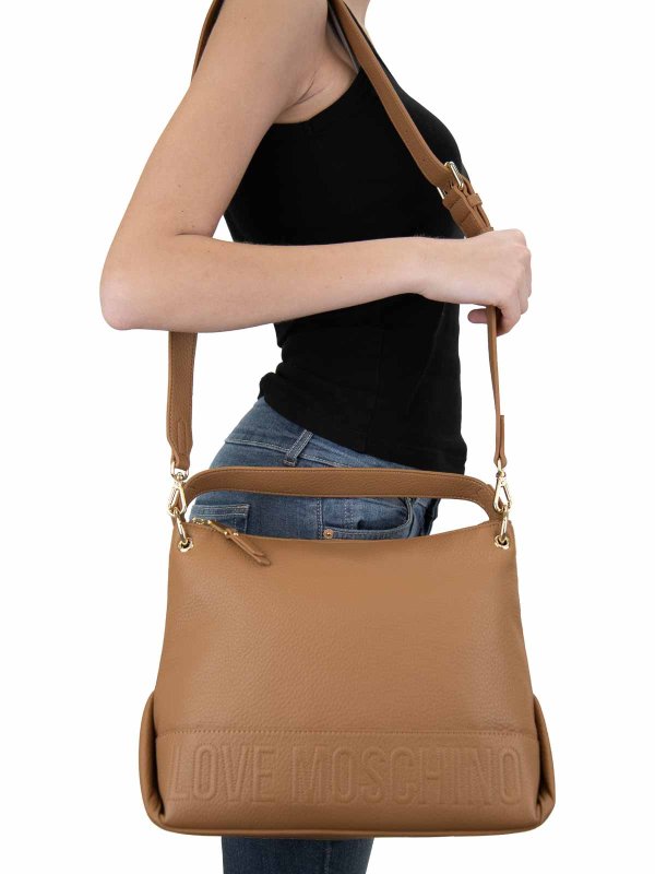 ショルダーバッグ - ブラウン shop online: MOSCHINO